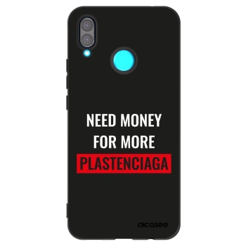 Picasee silikonový černý obal pro Huawei Nova 3 - More PLASTENCIAGA