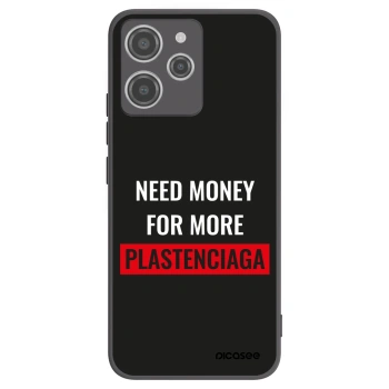Picasee silikonový černý obal pro Xiaomi Redmi 12 4G - More PLASTENCIAGA