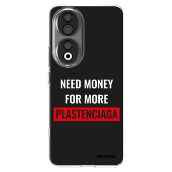 Picasee silikonový průhledný obal pro Honor 90 5G - More PLASTENCIAGA