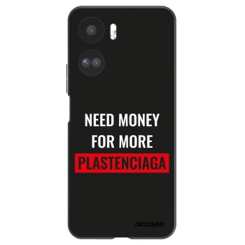 Picasee silikonový černý obal pro Honor 90 Lite 5G - More PLASTENCIAGA