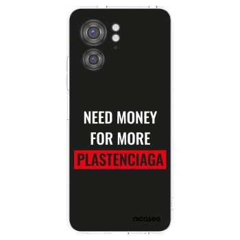 Picasee silikonový průhledný obal pro Motorola Edge 40 - More PLASTENCIAGA