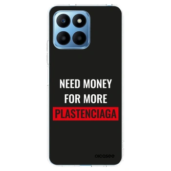 Picasee silikonový průhledný obal pro Honor 70 Lite - More PLASTENCIAGA