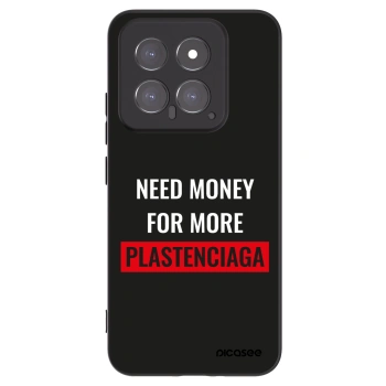 Picasee silikonový černý obal pro Xiaomi 14 - More PLASTENCIAGA