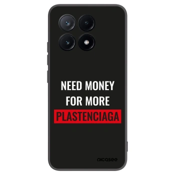 Picasee silikonový černý obal pro Xiaomi Poco X6 Pro - More PLASTENCIAGA