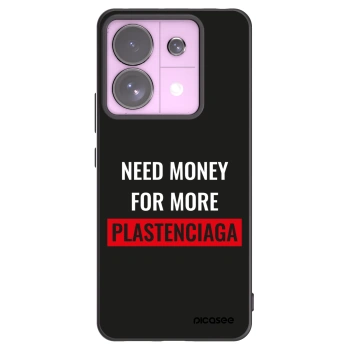 Picasee silikonový černý obal pro Xiaomi Redmi Note 13 Pro 5G - More PLASTENCIAGA