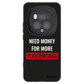 Picasee silikonový černý obal pro Honor Magic6 Pro - More PLASTENCIAGA