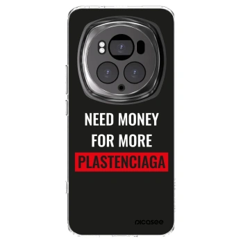 Picasee silikonový průhledný obal pro Honor Magic6 Pro - More PLASTENCIAGA