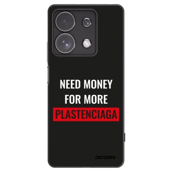 Picasee silikonový černý obal pro Xiaomi Redmi Note 13 Pro 4G - More PLASTENCIAGA