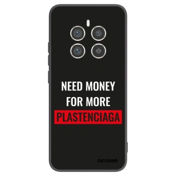 Picasee silikonový černý obal pro Realme 12 Pro 5G - More PLASTENCIAGA
