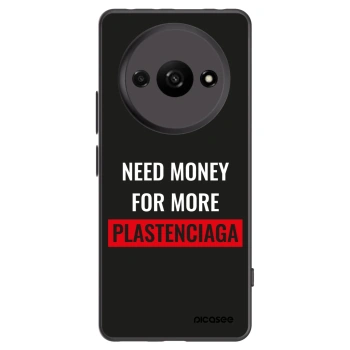 Picasee silikonový černý obal pro Xiaomi Redmi A3 - More PLASTENCIAGA