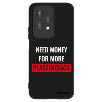 Picasee silikonový černý obal pro Honor 200 Lite - More PLASTENCIAGA