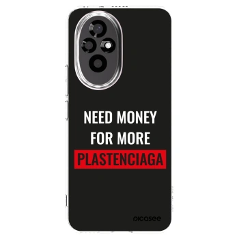 Picasee silikonový průhledný obal pro Honor 200 Pro 5G - More PLASTENCIAGA