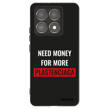Picasee silikonový černý obal pro Xiaomi 14T - More PLASTENCIAGA