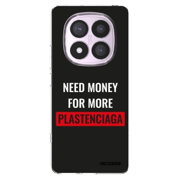 Picasee silikonový průhledný obal pro Xiaomi Redmi Note 14 Pro 5G - More PLASTENCIAGA