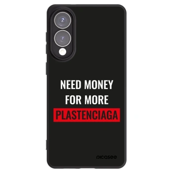 Picasee silikonový černý obal pro Samsung Galaxy S25 Edge 5G - More PLASTENCIAGA