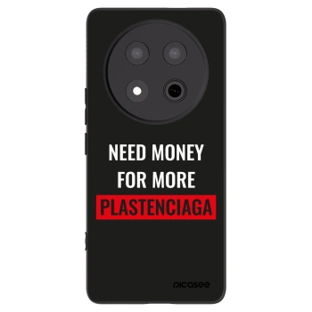 Picasee silikonový černý obal pro Honor Magic7 Lite 5G - More PLASTENCIAGA