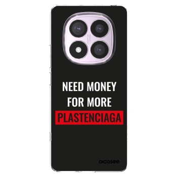 Picasee silikonový průhledný obal pro Xiaomi Redmi Note 14 Pro 4G - More PLASTENCIAGA