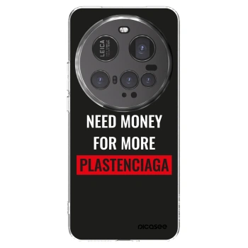 Picasee silikonový průhledný obal pro Xiaomi 15 Ultra - More PLASTENCIAGA