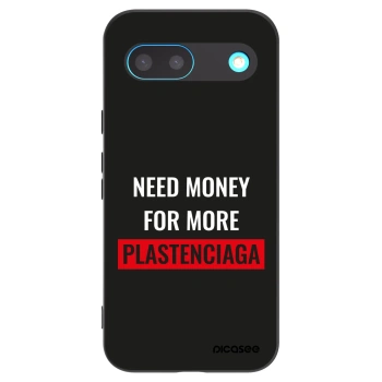 Picasee silikonový černý obal pro Google Pixel 8 - More PLASTENCIAGA