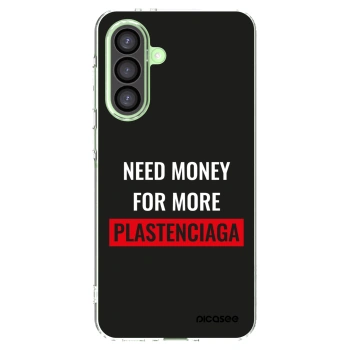 Picasee silikonový průhledný obal pro Samsung Galaxy A26 5G A266B - More PLASTENCIAGA