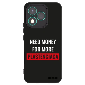 Picasee silikonový černý obal pro Honor 400 Lite 5G - More PLASTENCIAGA