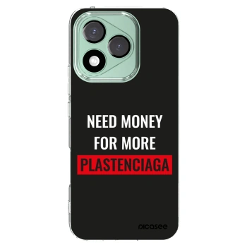 Picasee silikonový průhledný obal pro Honor 400 Lite 5G - More PLASTENCIAGA
