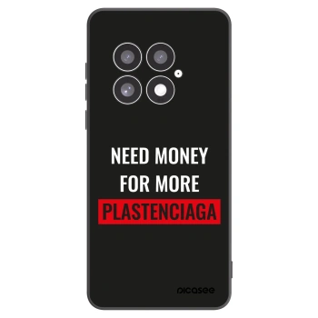 Picasee silikonový černý obal pro OnePlus 13 5G - More PLASTENCIAGA