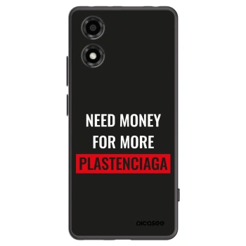 Picasee silikonový černý obal pro Motorola Moto E14 - More PLASTENCIAGA