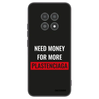 Picasee silikonový černý obal pro Realme 12X - More PLASTENCIAGA