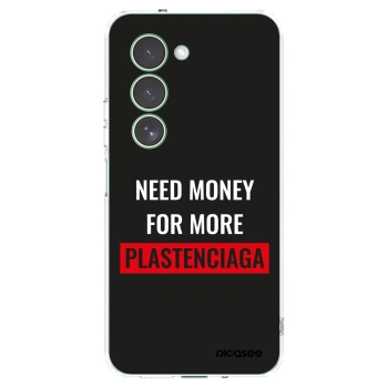 Picasee silikonový průhledný obal pro Xiaomi Redmi 15 5G - More PLASTENCIAGA