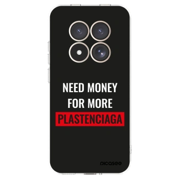 Picasee silikonový průhledný obal pro Xiaomi Redmi Note 15 Pro 4G - More PLASTENCIAGA