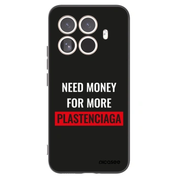 Picasee silikonový černý obal pro Xiaomi 15T Pro - More PLASTENCIAGA