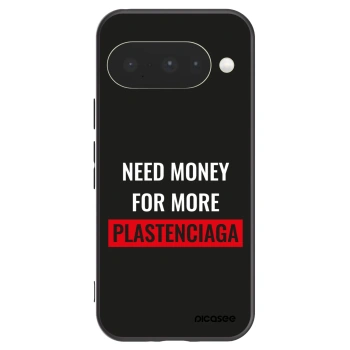 Picasee silikonový černý obal pro Google Pixel 10 - More PLASTENCIAGA