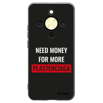 Picasee silikonový černý obal pro Honor Magic8 Lite 5G - More PLASTENCIAGA