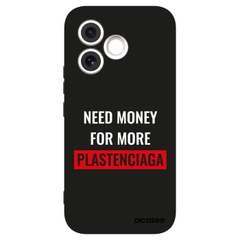 Picasee silikonový černý obal pro Honor 600 Lite - More PLASTENCIAGA