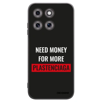 Picasee silikonový černý obal pro Motorola Moto G77 - More PLASTENCIAGA