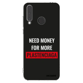 Picasee silikonový průhledný obal pro Honor 20 Lite - More PLASTENCIAGA