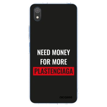 Picasee silikonový průhledný obal pro Xiaomi Redmi 7A - More PLASTENCIAGA