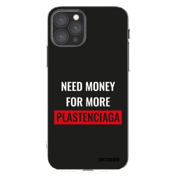 Picasee silikonový průhledný obal pro Apple iPhone 11 Pro - More PLASTENCIAGA
