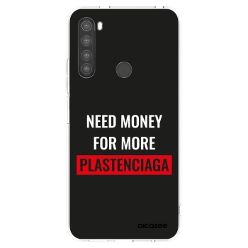 Picasee silikonový průhledný obal pro Xiaomi Redmi Note 8 - More PLASTENCIAGA