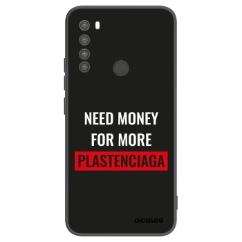 Picasee silikonový černý obal pro Xiaomi Redmi Note 8 - More PLASTENCIAGA