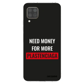 Picasee silikonový průhledný obal pro Huawei P40 Lite - More PLASTENCIAGA