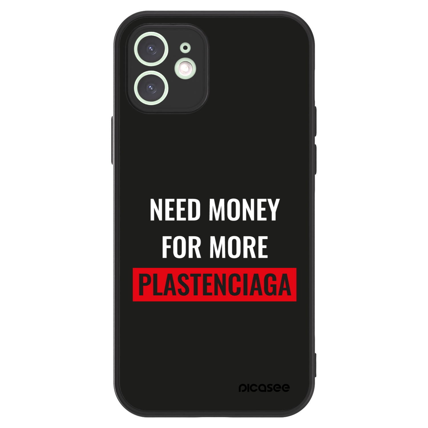 Picasee ULTIMATE CASE pro Apple iPhone 12 - More PLASTENCIAGA
