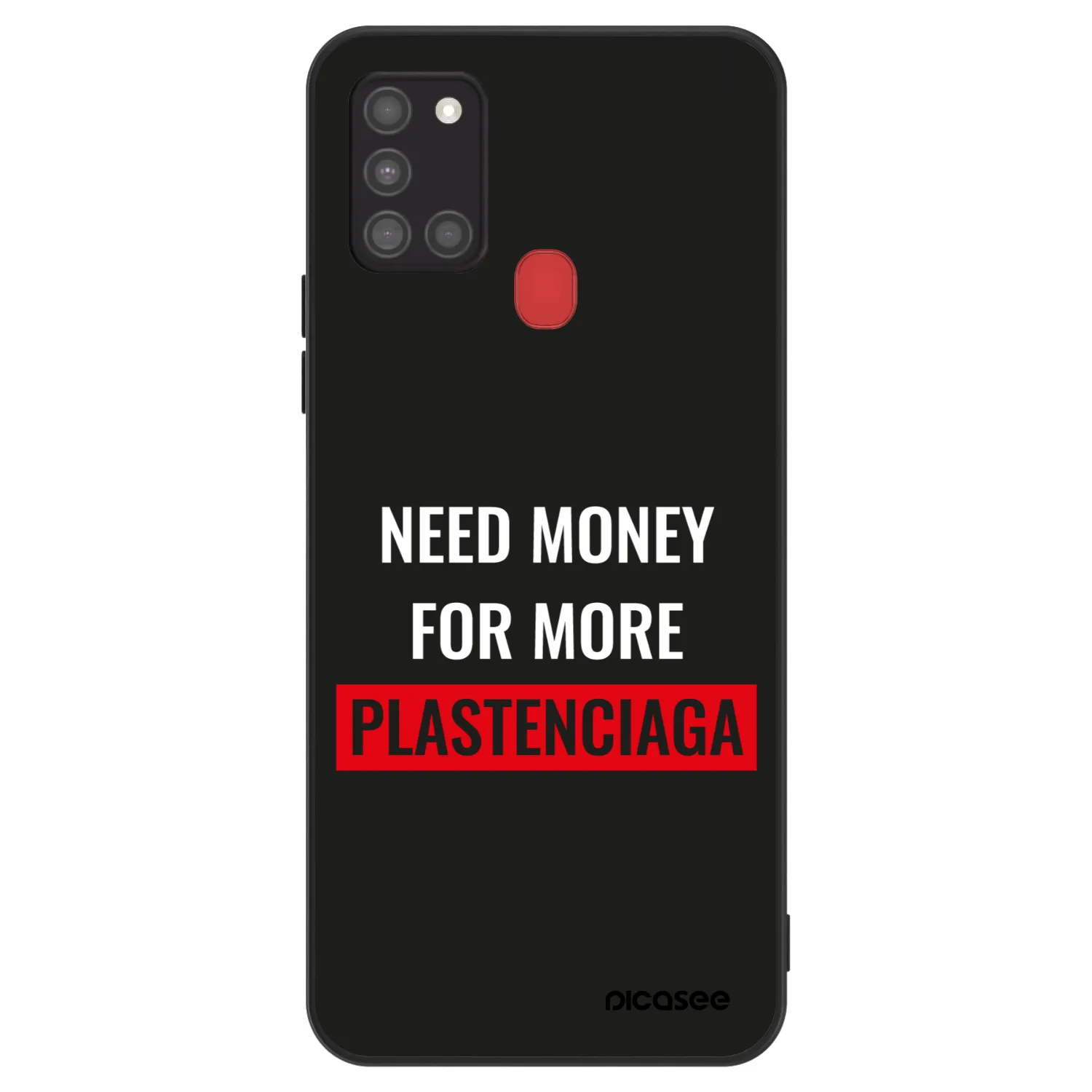 Picasee ULTIMATE CASE pro Samsung Galaxy A21s - More PLASTENCIAGA