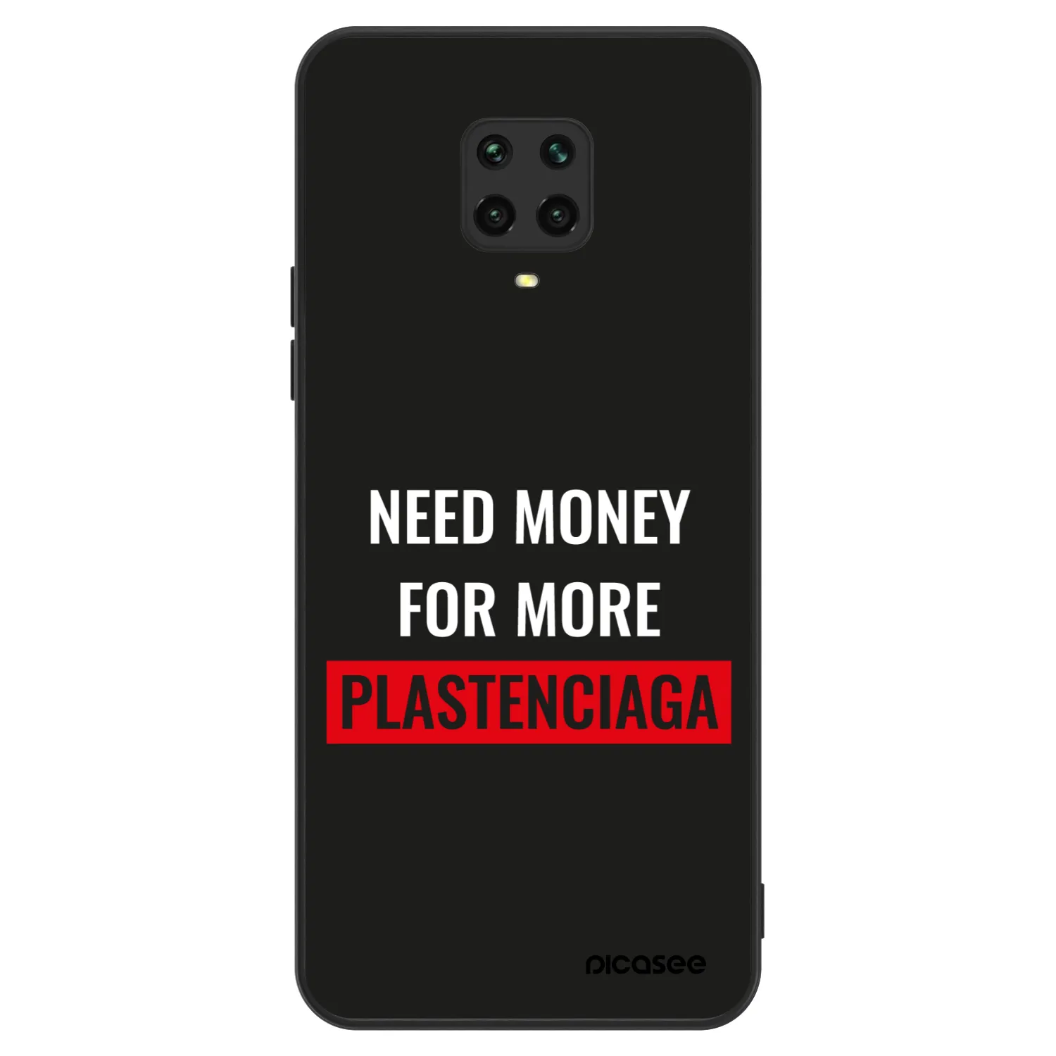 Picasee ULTIMATE CASE pro Xiaomi Redmi Note 9 Pro - More PLASTENCIAGA