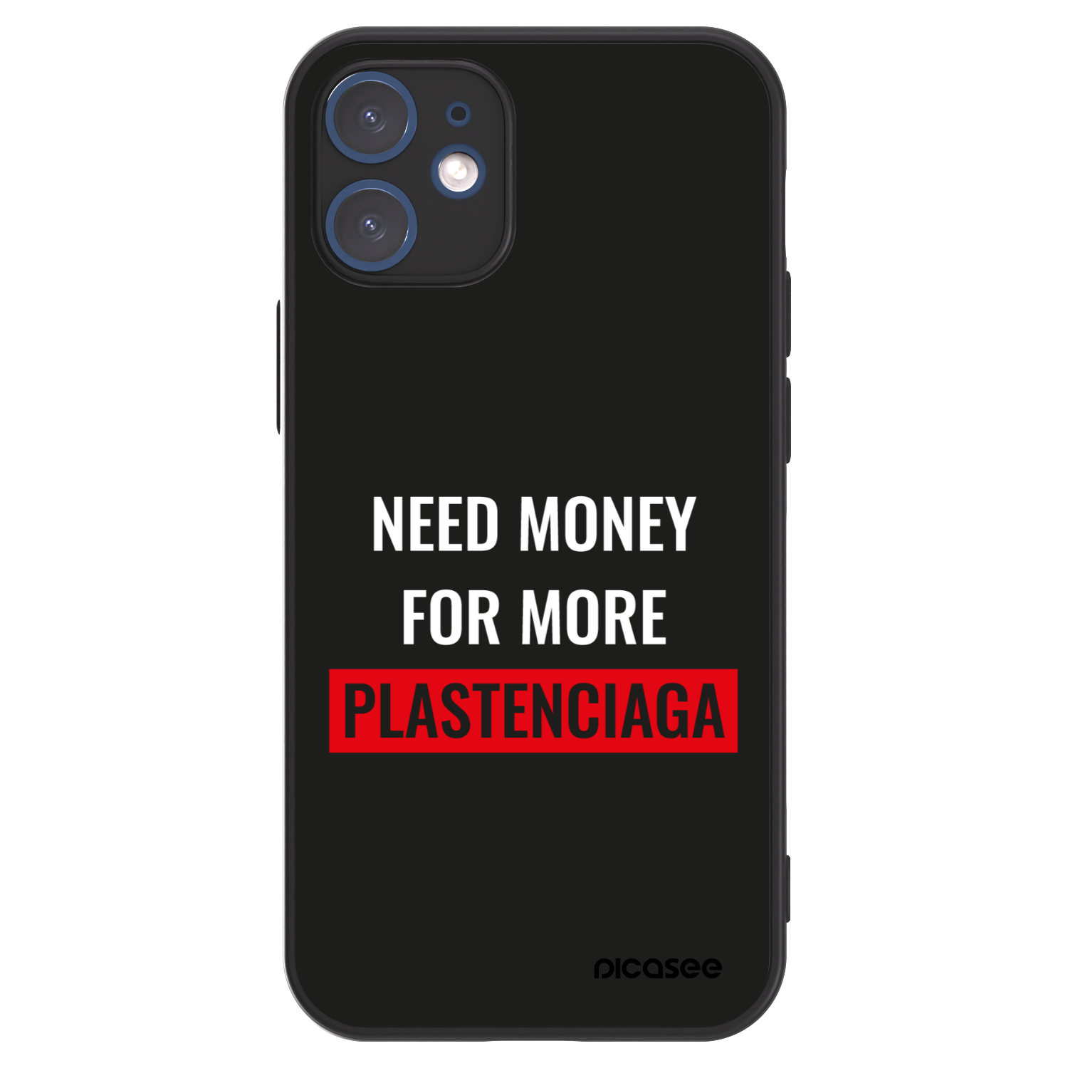 Picasee ULTIMATE CASE pro Apple iPhone 12 mini - More PLASTENCIAGA