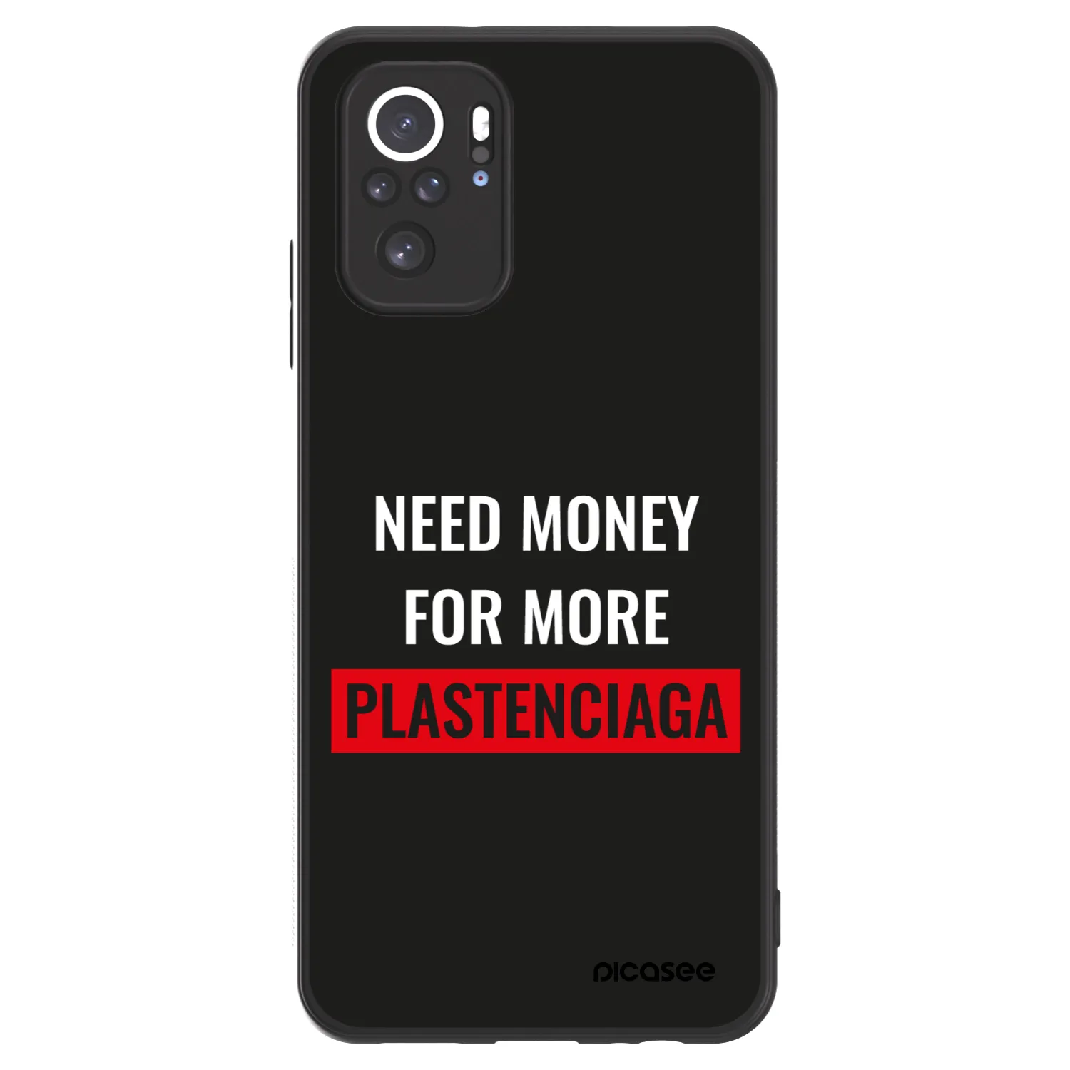 Picasee ULTIMATE CASE pro Xiaomi Redmi Note 10 - More PLASTENCIAGA