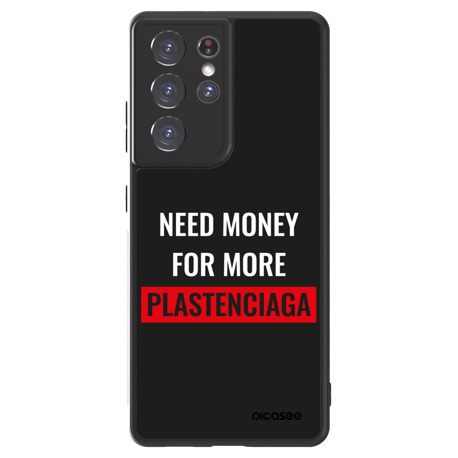 Picasee ULTIMATE CASE pro Samsung Galaxy S21 Ultra 5G G998B - More PLASTENCIAGA