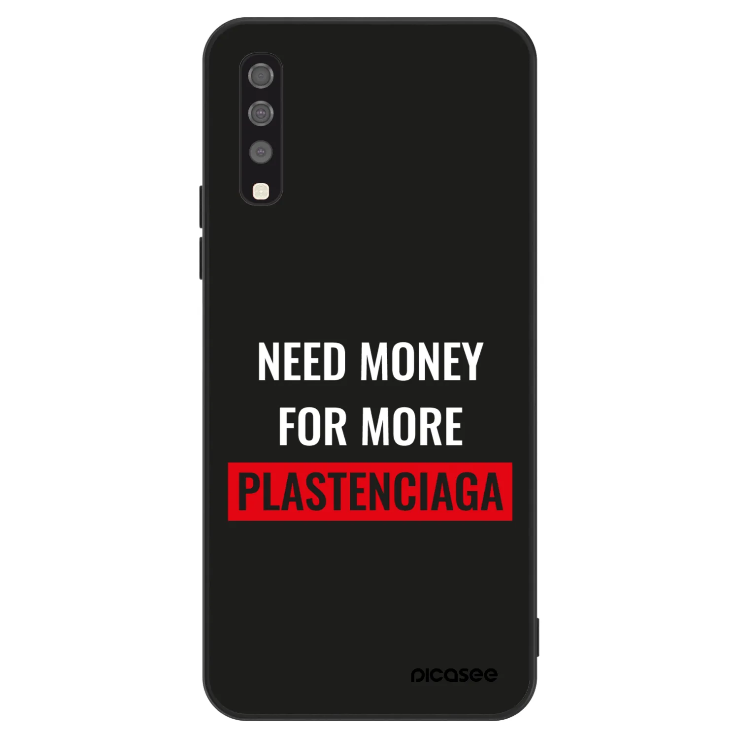 Picasee ULTIMATE CASE pro Samsung Galaxy A70 A705F - More PLASTENCIAGA