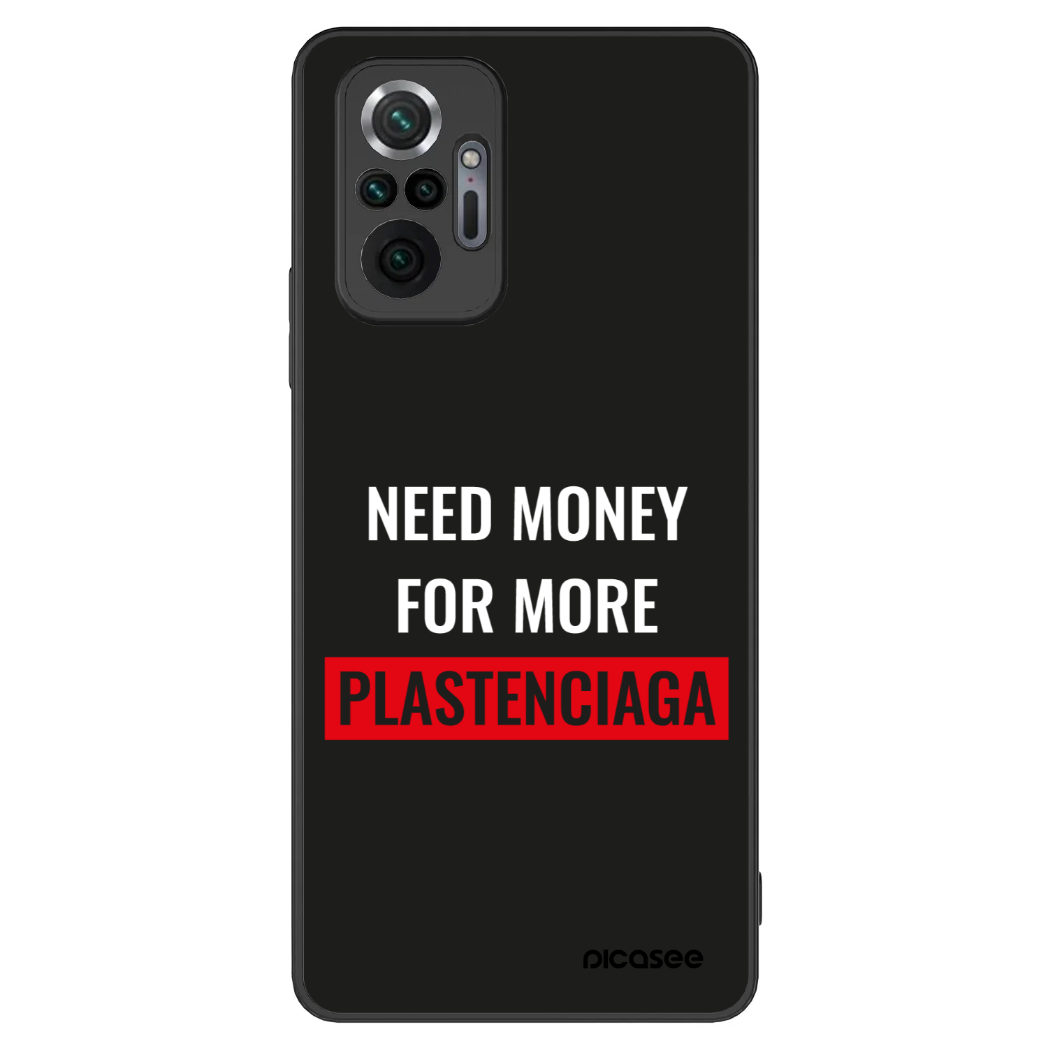 Picasee ULTIMATE CASE pro Xiaomi Redmi Note 10 Pro - More PLASTENCIAGA